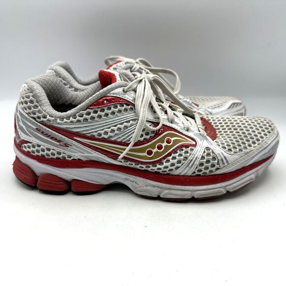 Saucony Women’s Running Shoe US 8 ProGrid Guide 5 10140-3 RED/WHITE/GOLD - Picture 10 of 16